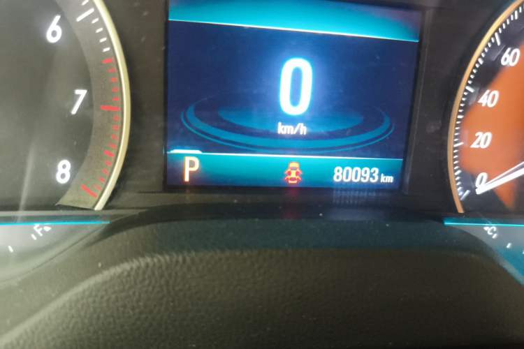 Used Buick GT 2021 Revised Version 1.3T Automatic Mild Hybrid Elite Edition Odometer Close Up