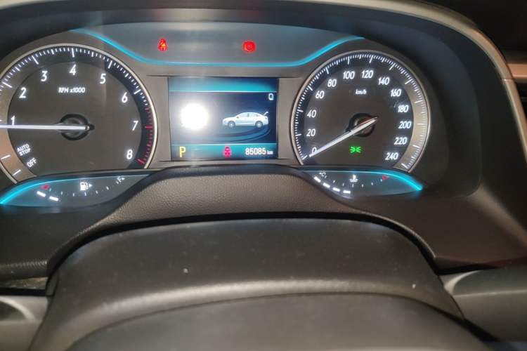 Used Buick GT 2021 Revised Version Flagship 1.5L Automatic Elite Edition Odometer Close Up