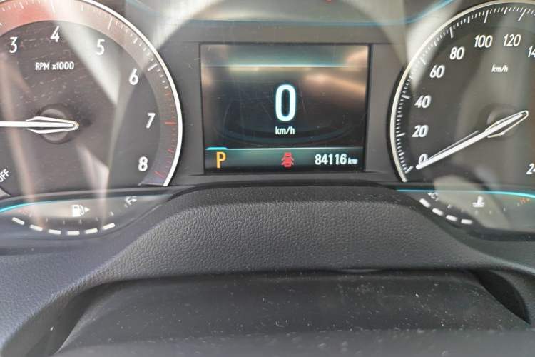 Used Buick GT 2021 Revised Version Flagship 1.5L Automatic Elite Edition Odometer Close Up