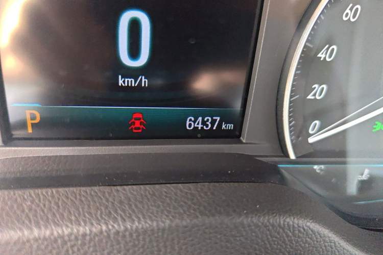 Used Buick GT 2021 Revised Version Flagship 1.5L Automatic Elite Edition Odometer Close Up