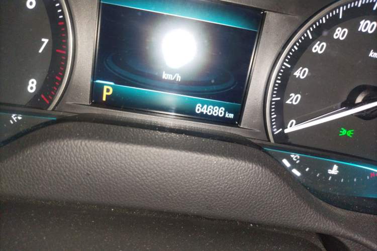 Used Buick GT 2021 Revised Version Flagship 1.5L Automatic Elite Edition Odometer Close Up