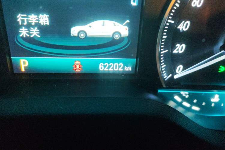 Used Buick GT 2021 Exemplar 1.5L Automatic Elite Version Odometer Close Up