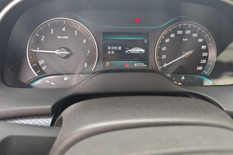 Used Buick GT 2021 Revised Version Flagship 1.5L Automatic Elite Edition Odometer Close Up