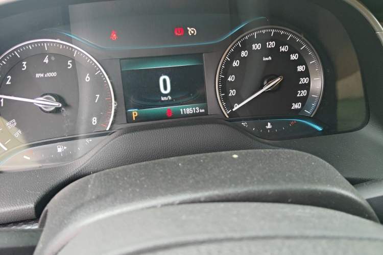 Used Buick GT 2021 Revised Version Flagship 1.5L Automatic Elite Edition Odometer Close Up
