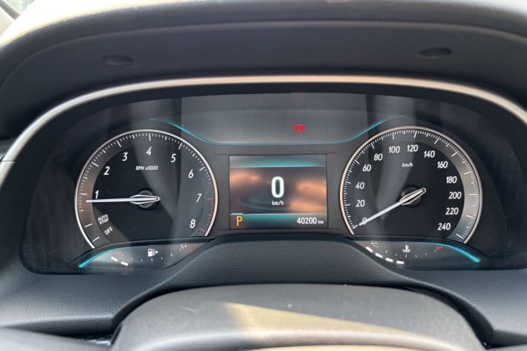 Used Buick GT 2021 Revised Version 1.3T Automatic Mild Hybrid Elite Edition Odometer Close Up