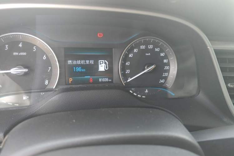 Used Buick GT 2021 Revised Version Flagship 1.5L Automatic Elite Edition Odometer Close Up