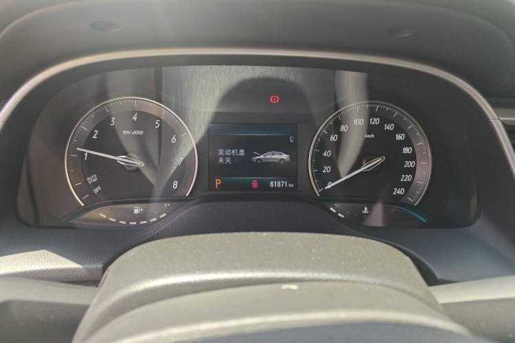 Used Buick GT 2021 Revised Version Flagship 1.5L Automatic Elite Edition Odometer Close Up