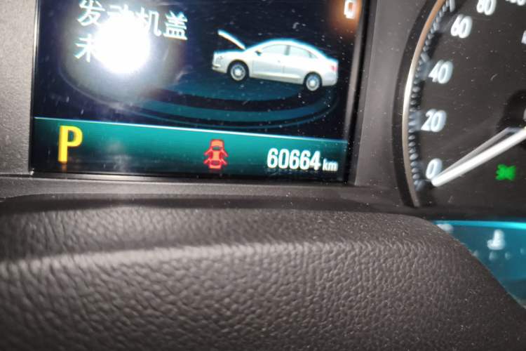 Used Buick GT 2021 Revised Version Flagship 1.5L Automatic Elite Edition Odometer Close Up