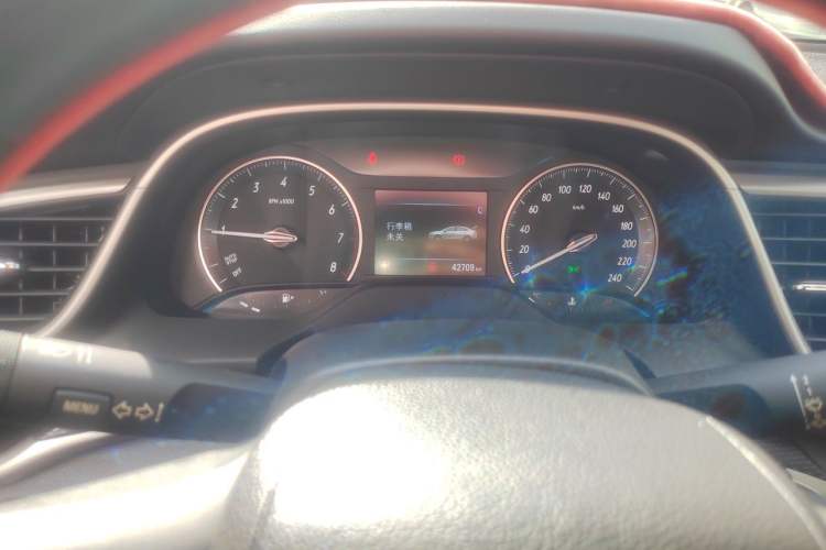 Used Buick GT 2021 Revised Version Flagship 1.5L Automatic Elite Edition Odometer Close Up