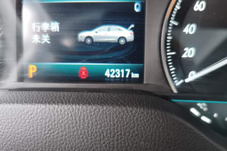 Used Buick GT 2021 Revised Version Flagship 1.5L Automatic Elite Edition Odometer Close Up