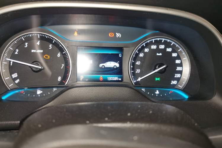 Used Buick GT 2021 Revised Version Flagship 1.5L Automatic Elite Edition Odometer Close Up