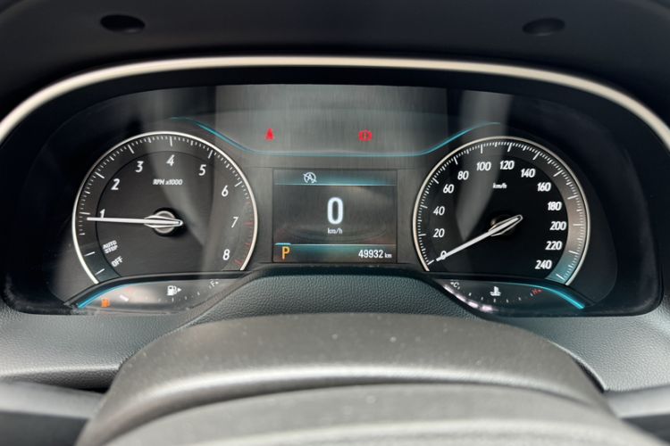 Used Buick GT 2021 Revised Version Flagship 1.5L Automatic Elite Edition Odometer Close Up