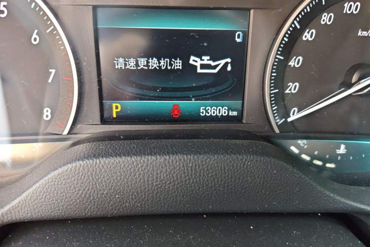 Used Buick GT 2021 Revised Version Flagship 1.5L Automatic Elite Edition Odometer Close Up