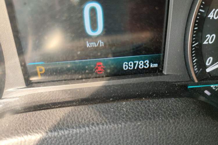Used Buick GT 2021 Revised Version Flagship 1.5L Automatic Elite Edition Odometer Close Up