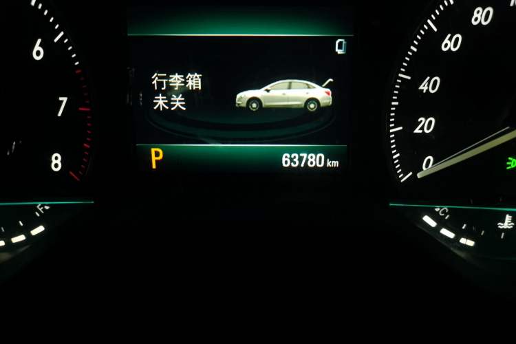 Used Buick GT 2021 Exemplar 1.5L Automatic Elite Version Odometer Close Up