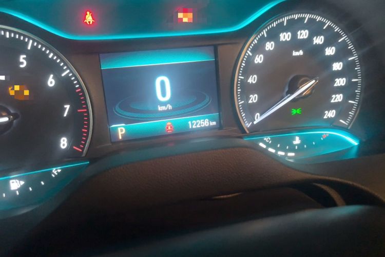 Used Buick GT 2021 Exemplar 1.5L Automatic Elite Version Odometer Close Up