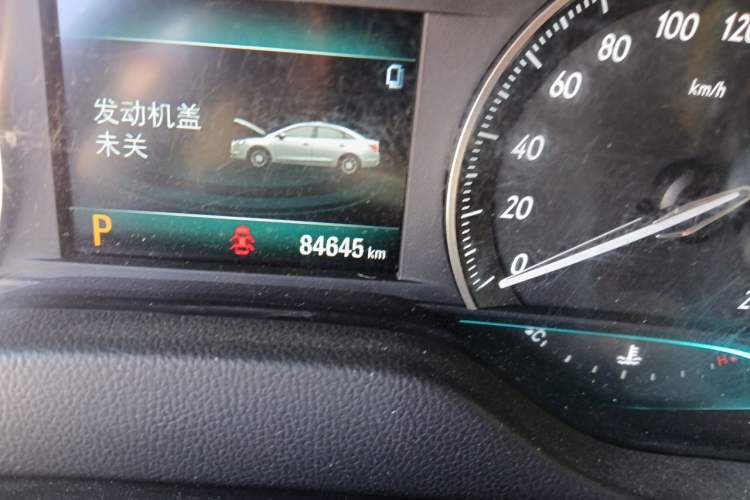Used Buick GT 2021 Revised Version Flagship 1.5L Automatic Elite Edition Odometer Close Up