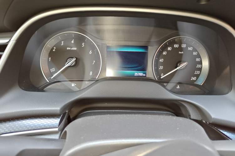 Used Buick GT 2021 Revised Version Flagship 1.5L Automatic Elite Edition Odometer Close Up