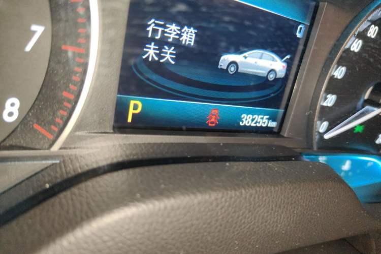 Used Buick GT 2021 Revised Version Flagship 1.5L Automatic Elite Edition Odometer Close Up