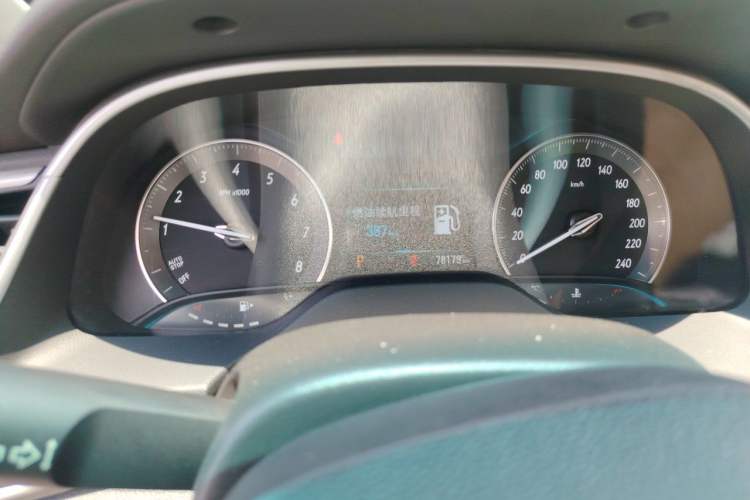 Used Buick GT 2021 Revised Version Flagship 1.5L Automatic Elite Edition Odometer Close Up