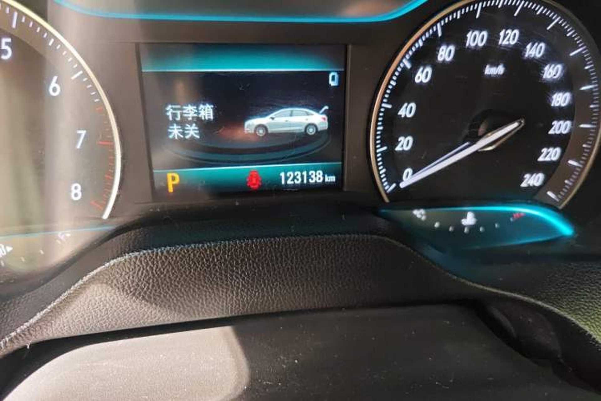 Used Buick GT 2021 Revised Version Flagship 1.5L Automatic Elite Edition Odometer Close Up