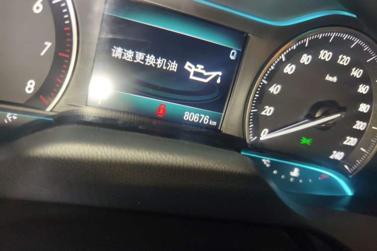 Used Buick GT 2021 Exemplar 1.5L Automatic Entry-Level Trim Odometer Close Up