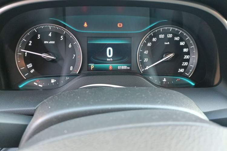 Used Buick GT 2021 Revised Version Flagship 1.5L Automatic Elite Edition Odometer Close Up