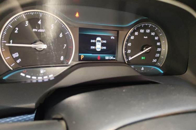 Used Buick GT 2021 Revised Version Flagship 1.5L Automatic Elite Edition Odometer Close Up