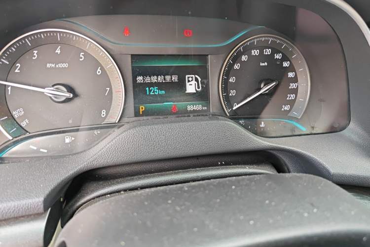 Used Buick GT 2021 Exemplar 1.5L Automatic Entry-Level Trim Odometer Close Up
