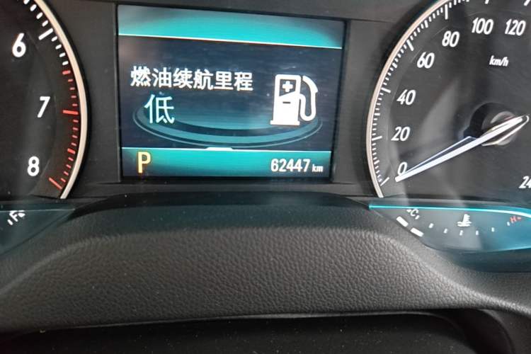 Used Buick GT 2021 Revised Version Flagship 1.5L Automatic Elite Edition Odometer Close Up