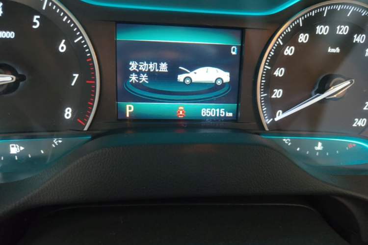 Used Buick GT 2021 Revised Version Flagship 1.5L Automatic Elite Edition Odometer Close Up