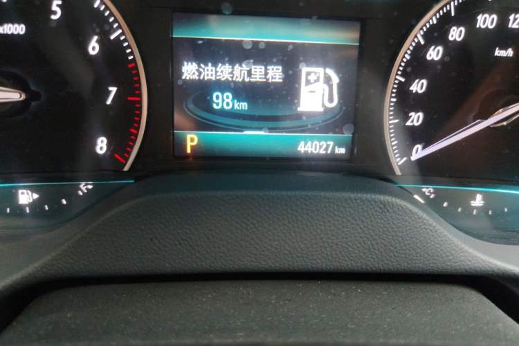 Used Buick GT 2021 Revised Version Flagship 1.5L Automatic Elite Edition Odometer Close Up