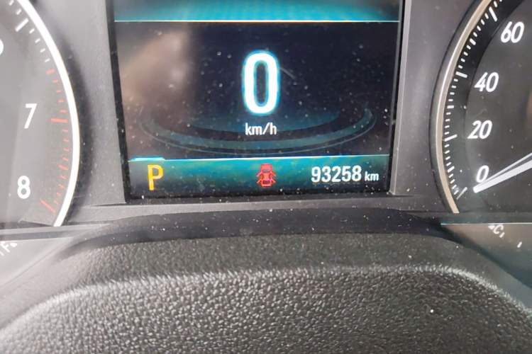 Used Buick GT 2021 Revised Version Flagship 1.5L Automatic Elite Edition Odometer Close Up