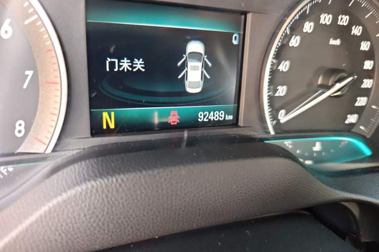 Used Buick GT 2021 Revised Version Flagship 1.5L Automatic Elite Edition Odometer Close Up