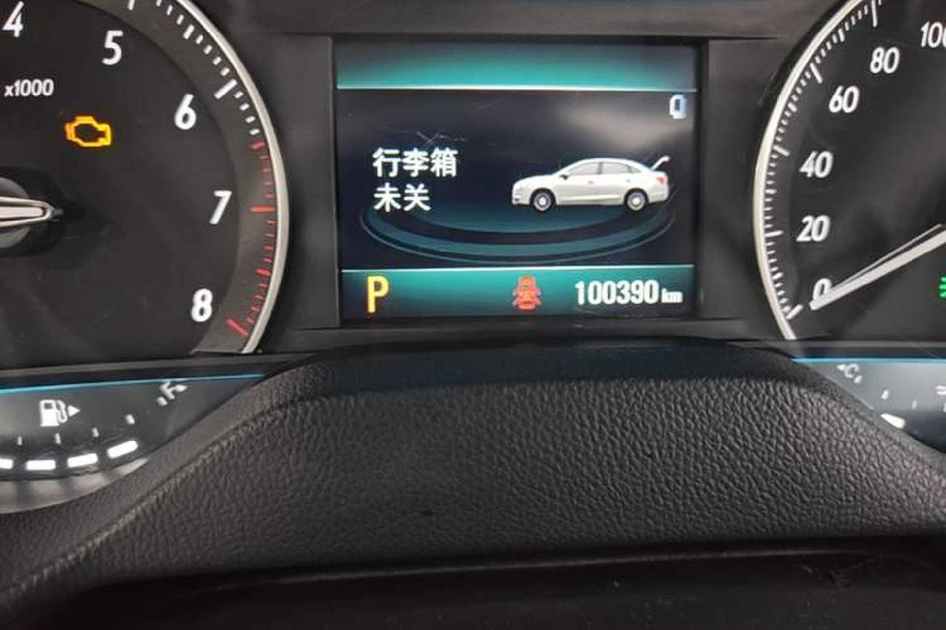 Used Buick GT 2021 Revised Version 1.3T Automatic Mild Hybrid Elite Edition Odometer Close Up