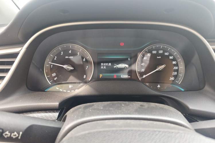 Used Buick GT 2021 Revised Version Flagship 1.5L Automatic Elite Edition Odometer Close Up