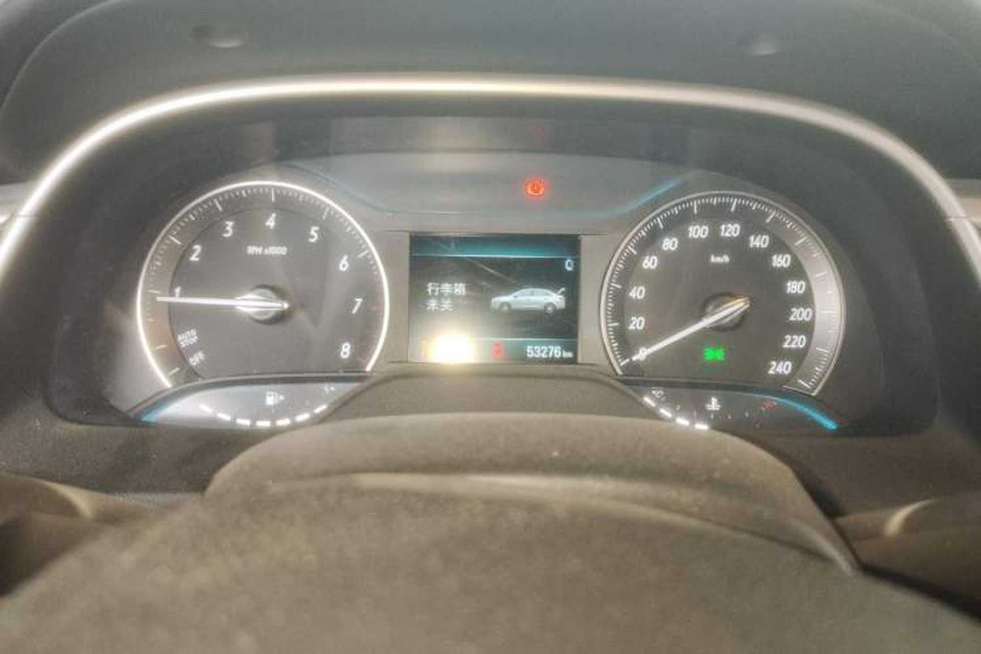 Used Buick GT 2021 Revised Version Flagship 1.5L Automatic Elite Edition Odometer Close Up