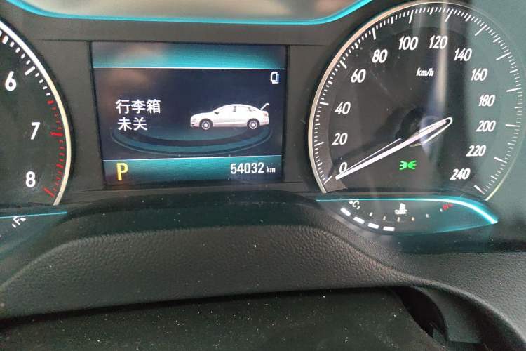 Used Buick GT 2021 Revised Version Flagship 1.5L Automatic Elite Edition Odometer Close Up