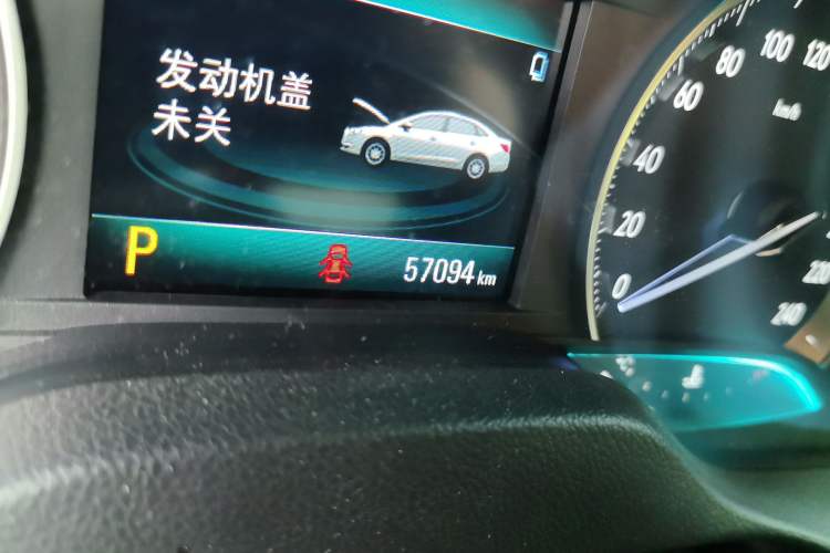 Used Buick GT 2021 Revised Version Flagship 1.5L Automatic Elite Edition Odometer Close Up