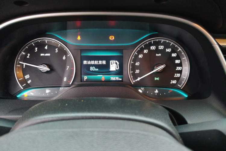 Used Buick GT 2021 Revised Version Flagship 1.5L Automatic Elite Edition Odometer Close Up