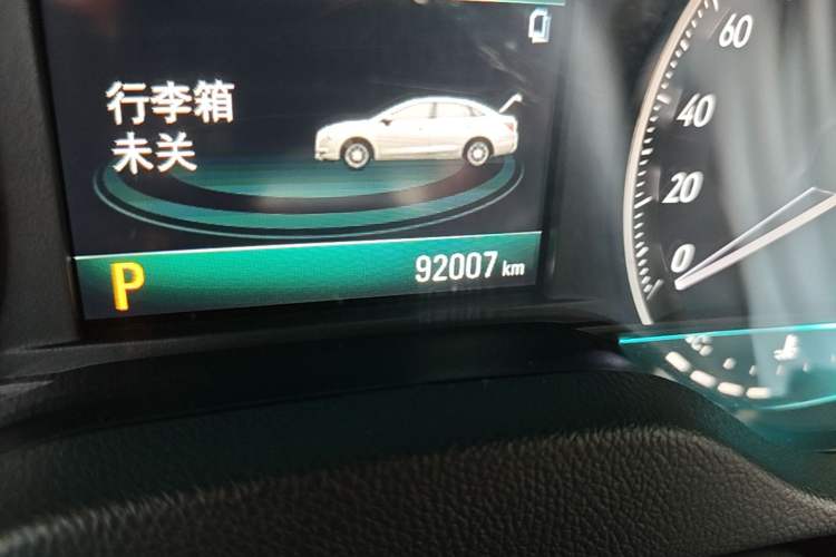 Used Buick GT 2021 Revised Version Flagship 1.5L Automatic Elite Edition Odometer Close Up