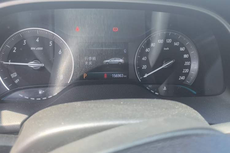 Used Buick GT 2021 Revised Version 1.3T Automatic Mild Hybrid Elite Edition Odometer Close Up