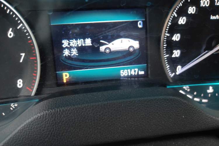 Used Buick GT 2021 Revised Version Flagship 1.5L Automatic Elite Edition Odometer Close Up