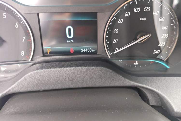 Used Buick GT 2021 Revised Version Flagship 1.5L Automatic Elite Edition Odometer Close Up