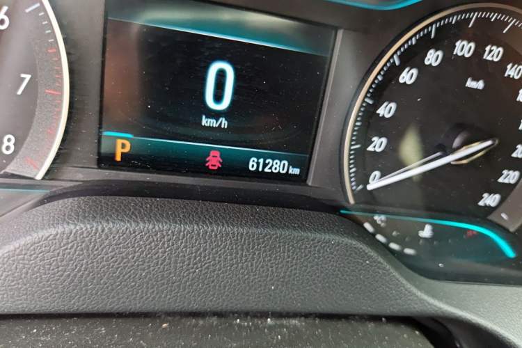 Used Buick GT 2021 Revised Version Flagship 1.5L Automatic Elite Edition Odometer Close Up
