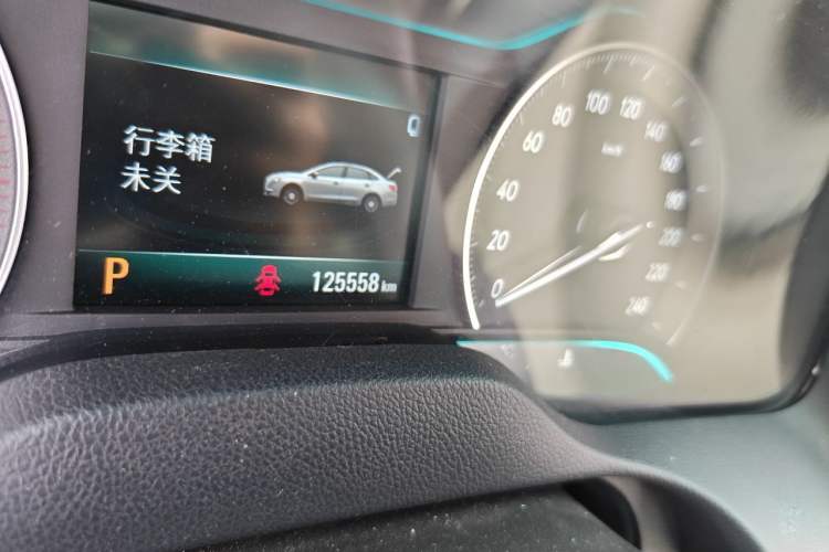 Used Buick GT 2021 Revised Version Flagship 1.5L Automatic Elite Edition Odometer Close Up