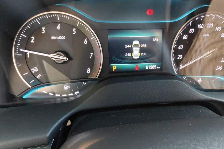 Used Buick GT 2021 Revised Version Flagship 1.5L Automatic Elite Edition Odometer Close Up