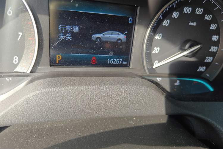 Used Buick GT 2021 Revised Version Flagship 1.5L Automatic Elite Edition Odometer Close Up