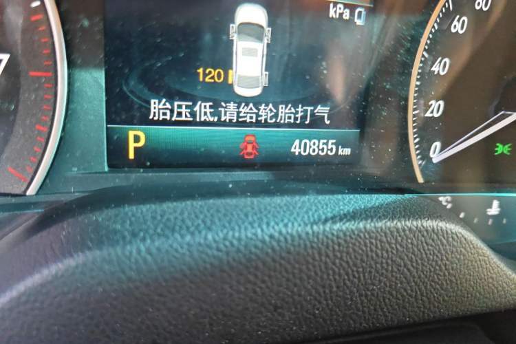 Used Buick GT 2021 Revised Version Flagship 1.5L Automatic Elite Edition Odometer Close Up