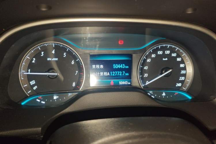 Used Buick GT 2021 Revised Version Flagship 1.5L Automatic Elite Edition Odometer Close Up